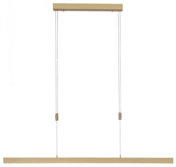 Paul Neuhaus 2568-60 - LED dimmelhető csillár zsinóron ADRIANA LED/14W/230V réz