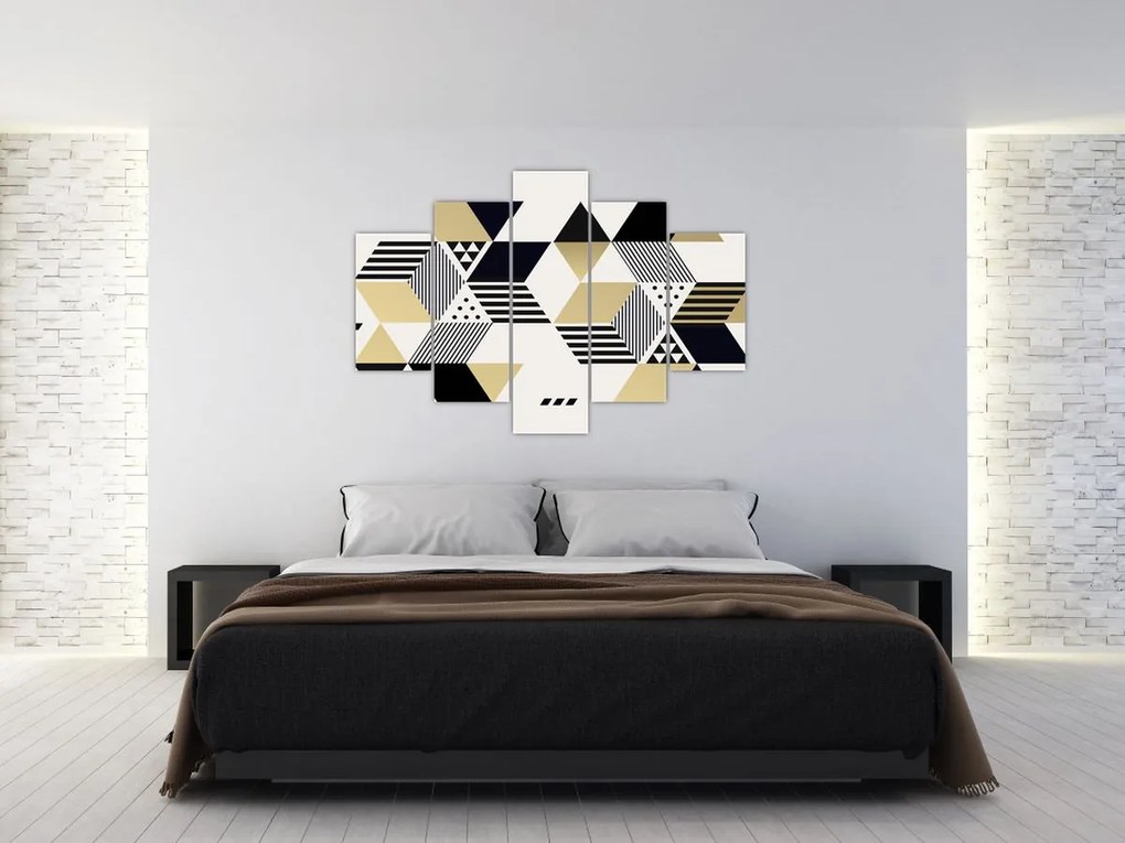 Kép - Geometriai formák N⁰1 (150x105 cm)