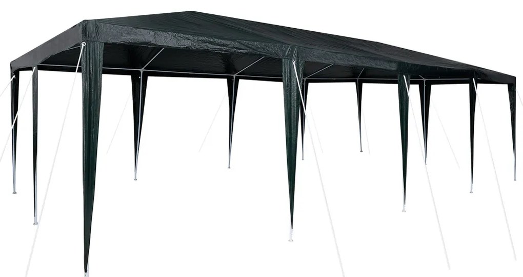 Parti Sátor Zöld 8x4 m PE
