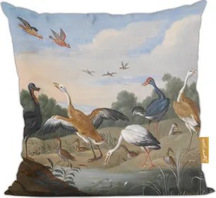 Párna Csapok és kacsák a folyón Jan van Kessel (idősebb) Művészet