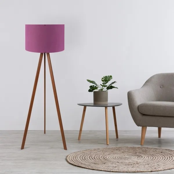 AYD állólámpa 1xE27/40W/230V, lila/barna