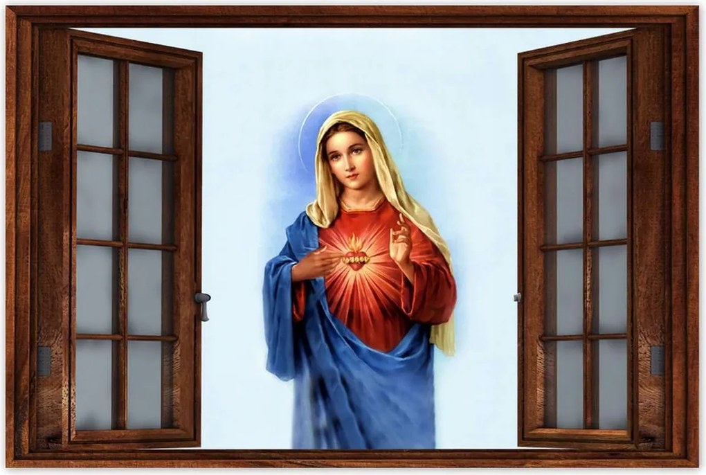 Poszterek 120x80 Szűzanya Szív