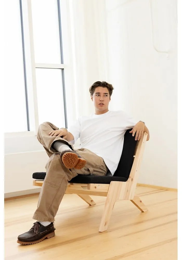 Sötétszürke fotel Sway – Karup Design