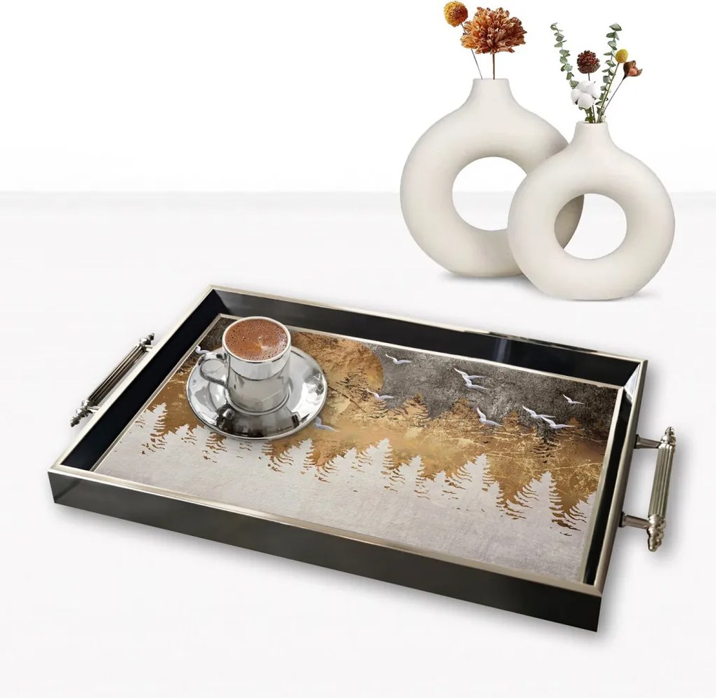 Üveg tálca, 38×24 cm – TPG9885