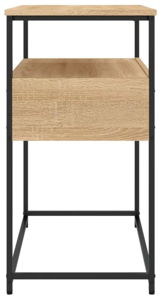 sonoma tölgyfa konzolasztal 75 x 40 x 75 cm