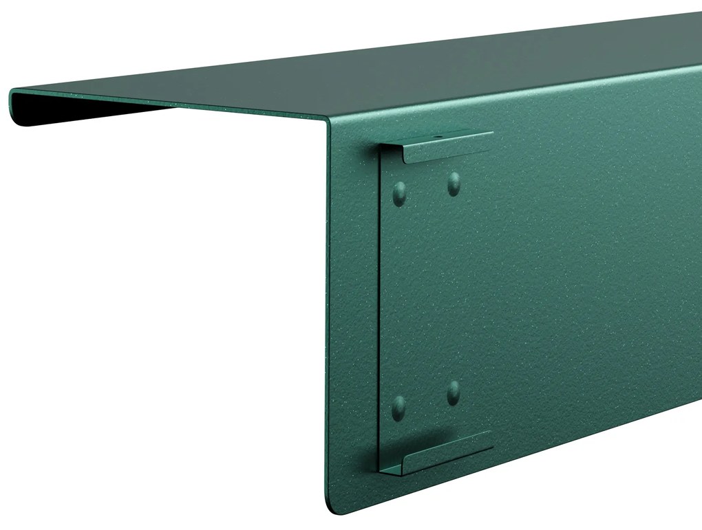 Fali polc JOANNE 700 mm, Modern: palackzöld