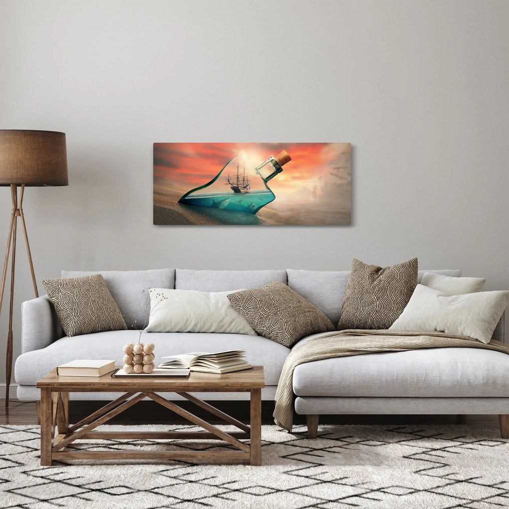 Kép - Élet a palack (120x50 cm)
