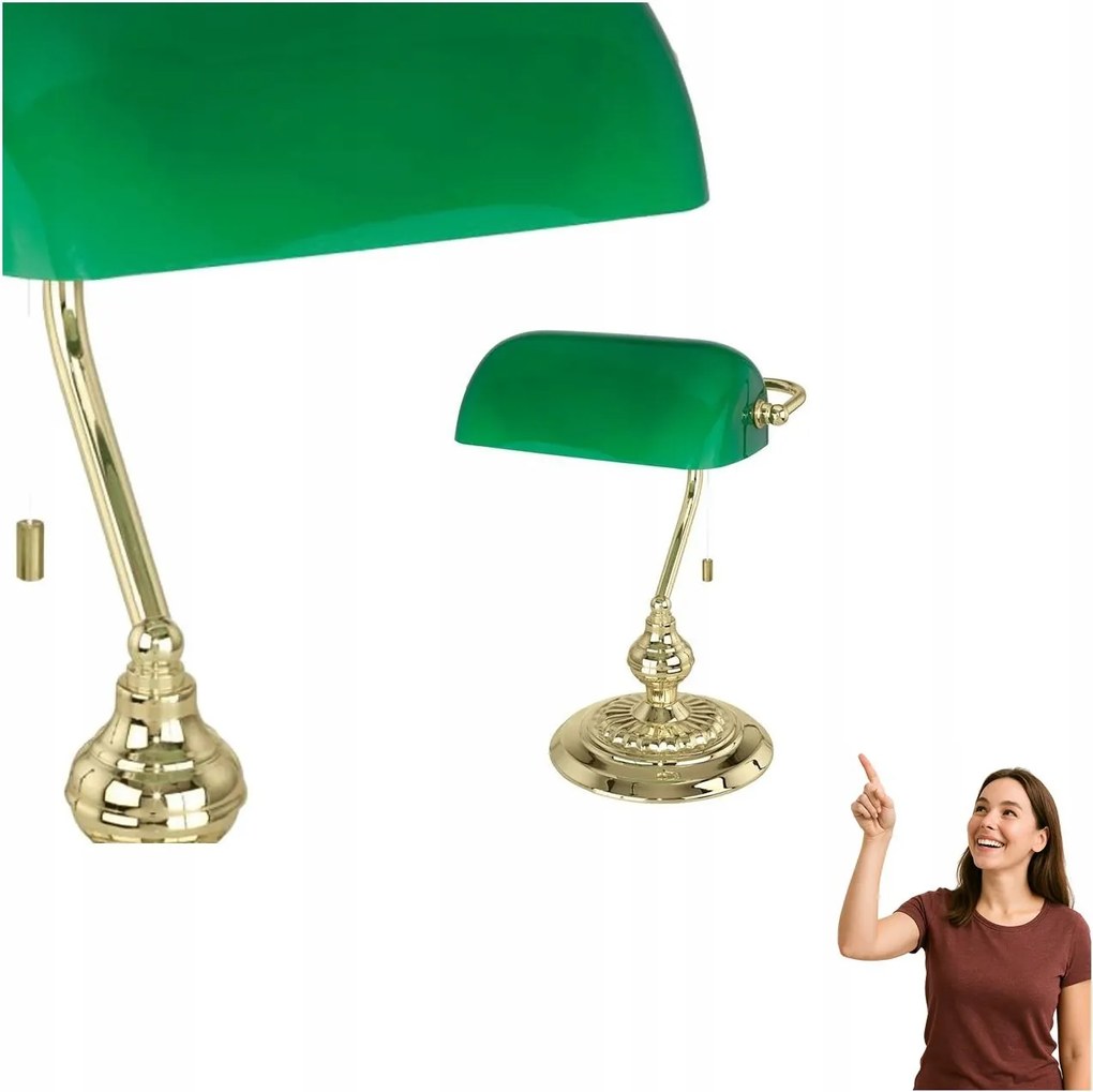 Asztali lámpa Banker 90967 Eglo