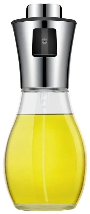 Olaj adagoló permetezővel 200 ml - ezüst