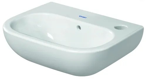 Duravit 7053600082 - Függesztett mosdó D-CODE 36x27 cm kerámia/fényes fehér