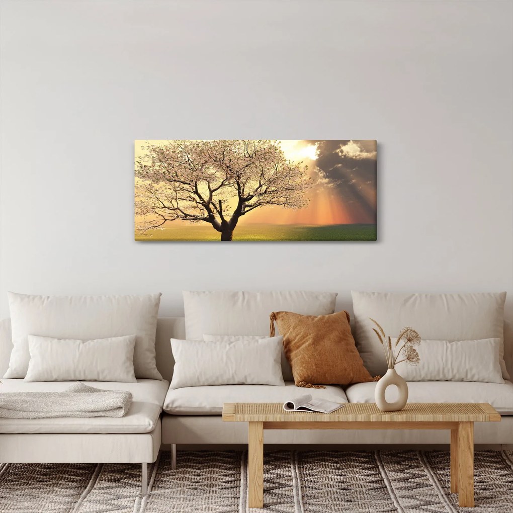 Fa képe a réten (120x50 cm)