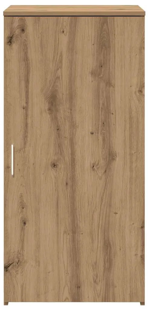 tároló szekrény kézműves tölgy 50x45x103,5 cm szerelt fa