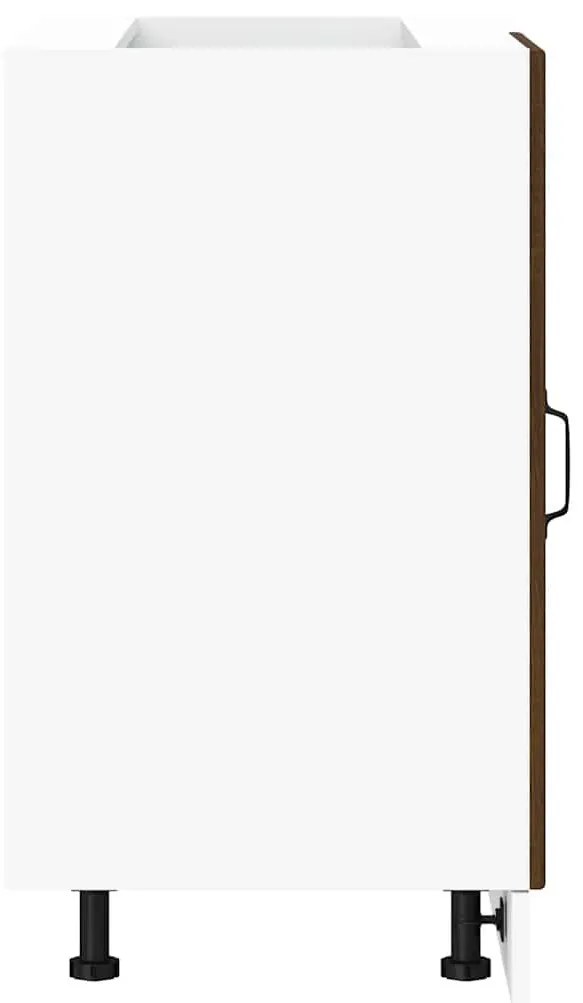 “Lyon” mosdó alapszekrény barna tölgy színű műfa