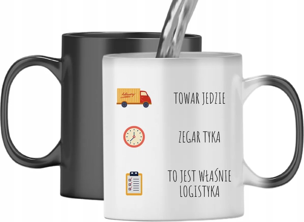 Mágikus Bögre Logisztikai Színváltó Nyomtatott Fényképpel