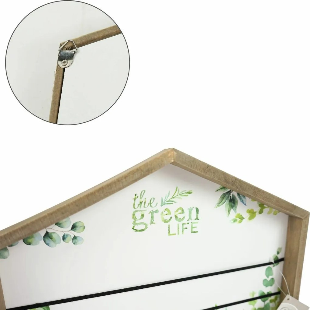 Fotókollázs tábla GREEN LIFE, természetes
