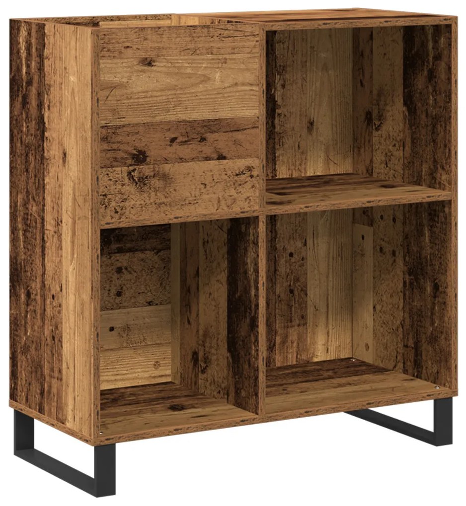 Rekord Szekrény Kézműves Tölgy 84,5x38x89 cm Mérnöki Fa