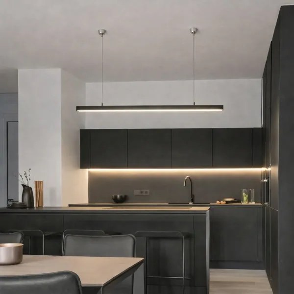 BRILAGI- LED függeszték FULLDAY LED/30/40/50W/230V 2700/4000/6000K 150cm fekete