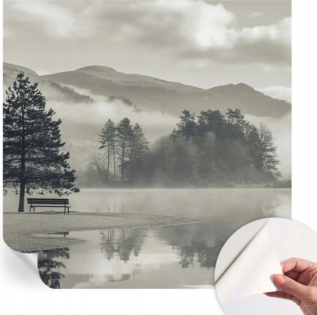 Öntapadós fotótapéta Divatos romantikus tájkép 250x250 cm