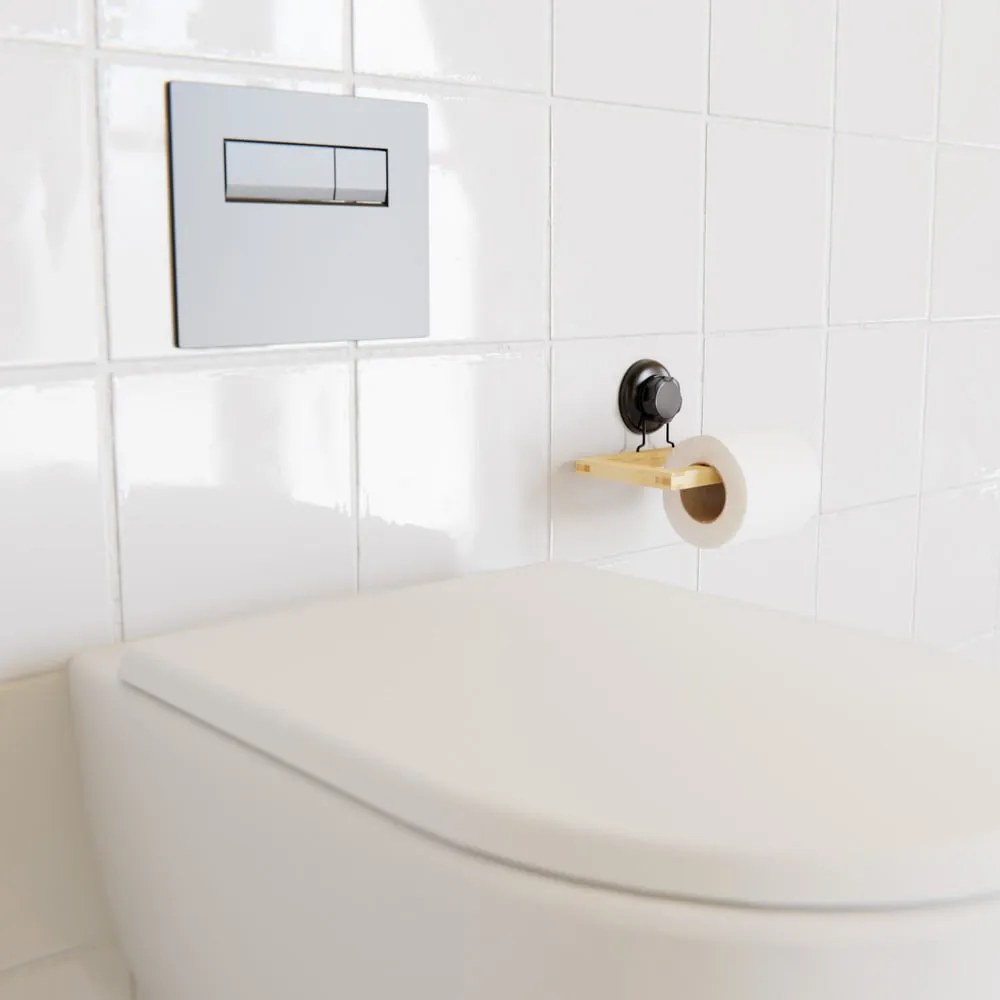 Bestlock SPA öntapadós bambusz WC-papír tartó - Compactor