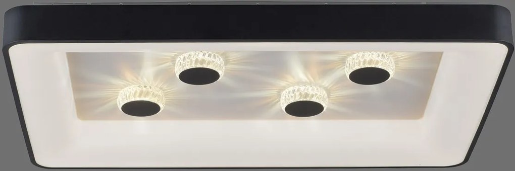 Paul Neuhaus glamour modern mennyezeti lámpa vertigo fekete pln14385-18