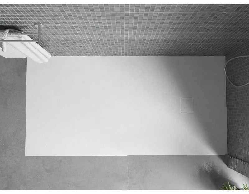 Mexen, Mexen Bert brodzik téglalap alakú SMC 170 x 80 cm, fehér - 4K108017