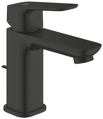 Mosdó csaptelep GROHE Cubeo leeresztőszeleppel fekete matt 1016942430