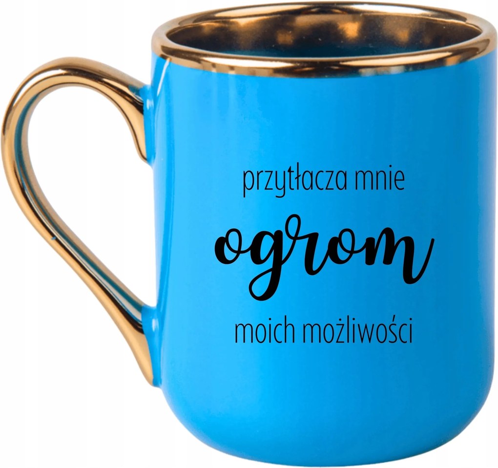 Bögre Kék Ajándék Vicces Nap Van Rengeteg Lehetőségem