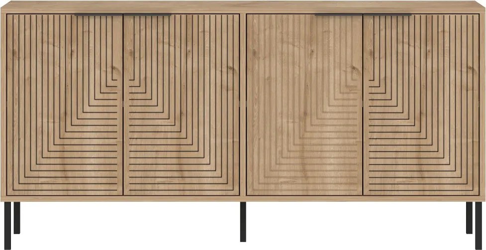 Lurea komód, zafír tölgy, 150 cm