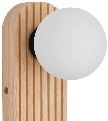 Brilagi - Fali spotlámpa MODERN WOOD 1xG9/5W/230V+1xGU10/8W fa kivitel