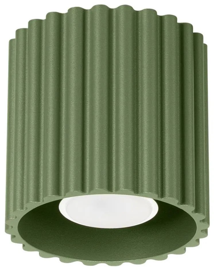 Sollux SL.1794 - AURA spotlámpa 1xGU10/10W/230V 10 cm zöld