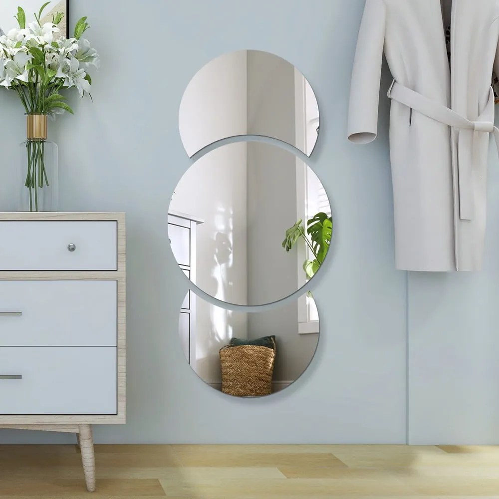 Falmatrica 26x26 cm Half-moon Mirror – Ambiance