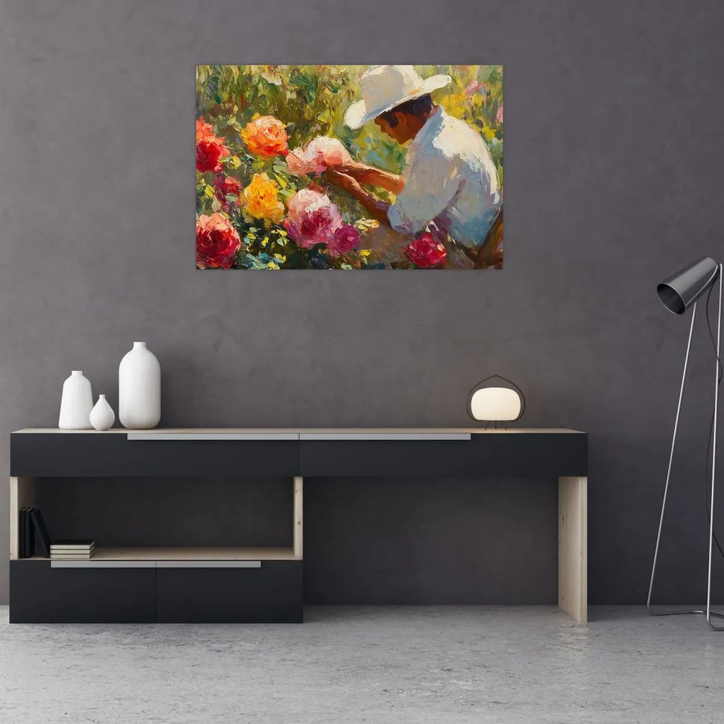 Kép - Kertész (90x60 cm)