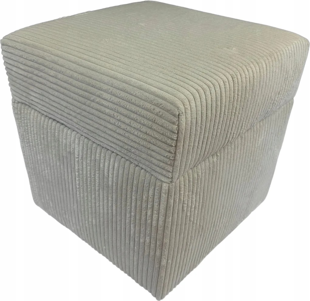 Négyzet alakú nyitható puff poso cappuchino szín