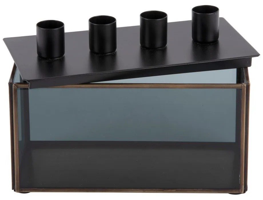 Üveg gyertyatartó Boxed Rectangle – PT LIVING