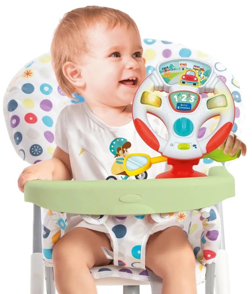 Clementoni Interaktív kormánykerék, 18 cm átmérőjű
