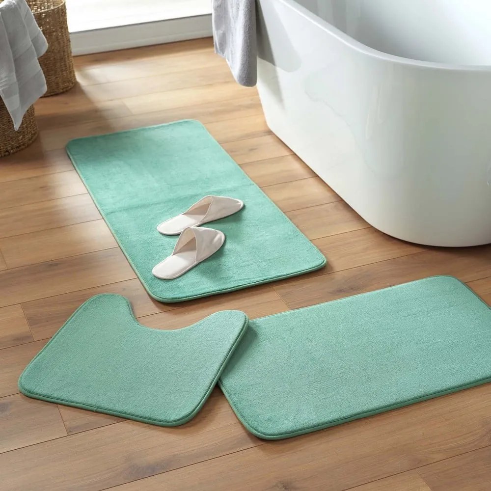 Türkiz fürdőszobai kilépő 50x120 cm Vitamine – douceur d'intérieur