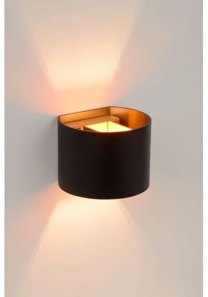 Lucide 09218/04/30 - LED Fali lámpa XIO 1xG9/4W/230V fekete