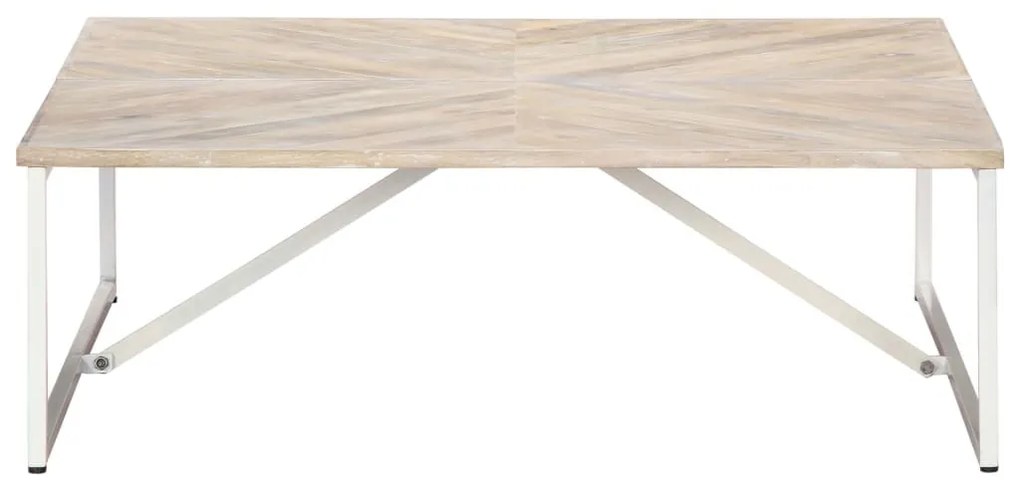 Tömör mangófa dohányzóasztal 110 x 110 x 36 cm