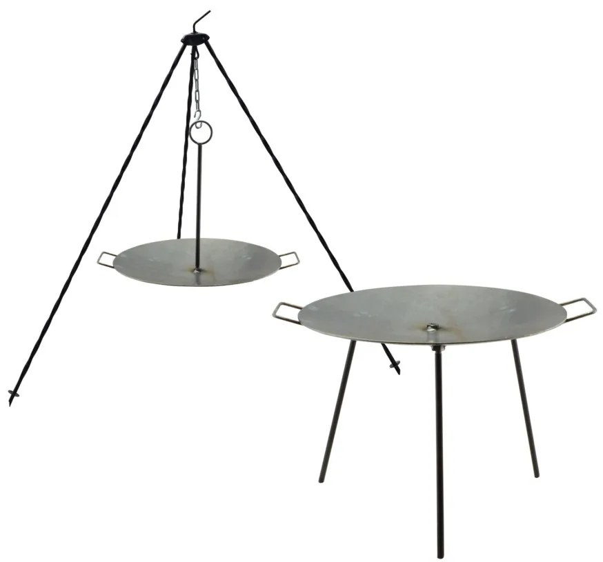 Perfect Home Grill tárcsa kétfunkciós, vas 60cm 12933