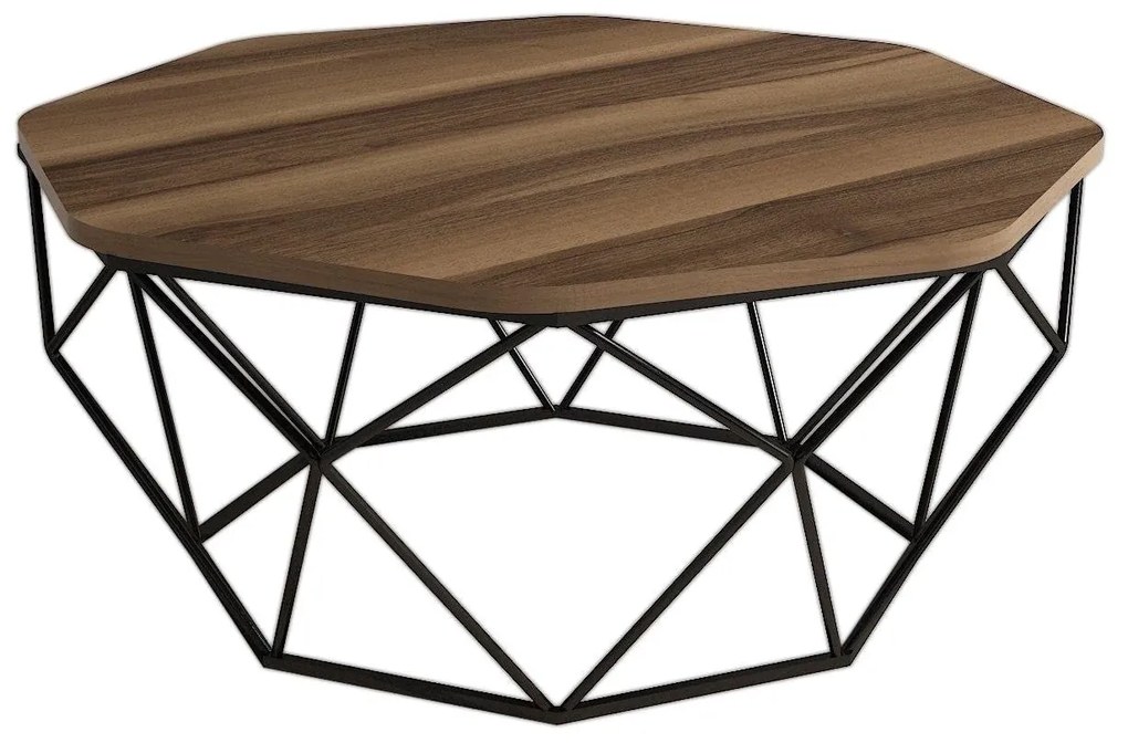 Dohányzóasztal Diamond - Walnut