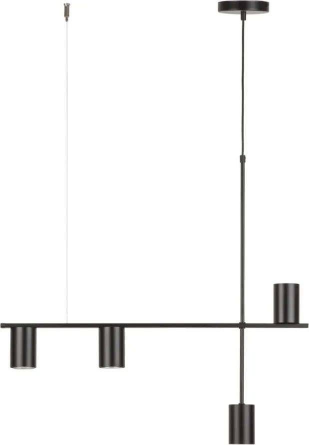 SIGMA LIGHTING 33689 VENDO Modern Függesztett Lámpa Fekete G9 IP20