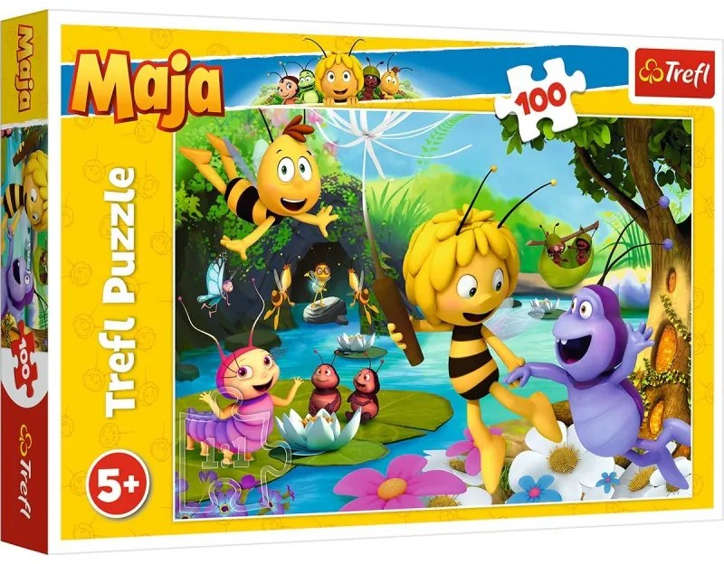 Puzzle Maja a Méhecske - 100 darab