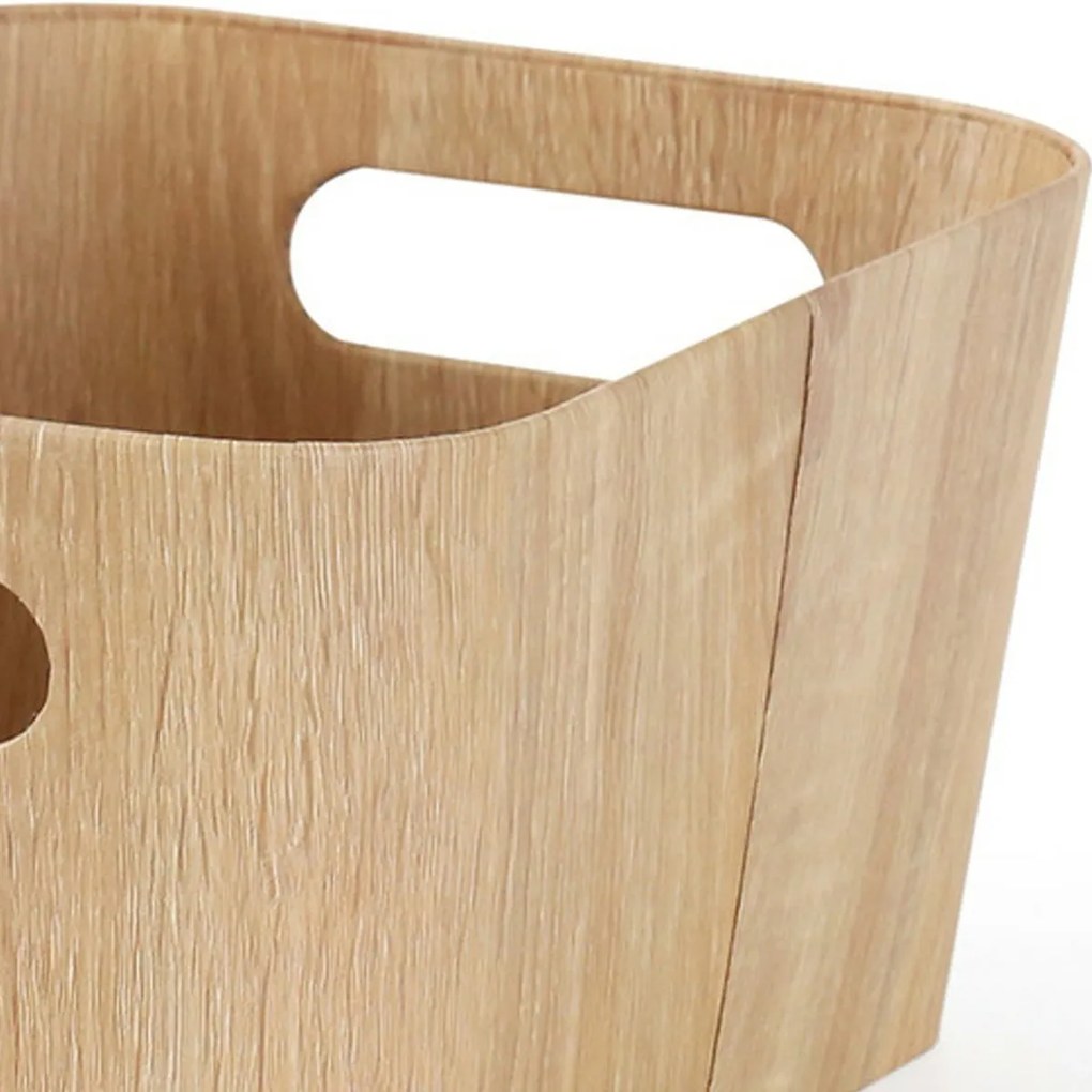 Kitchisimo 2 db tároló kosár szett 31 × 23 × 16cm, természetes, L