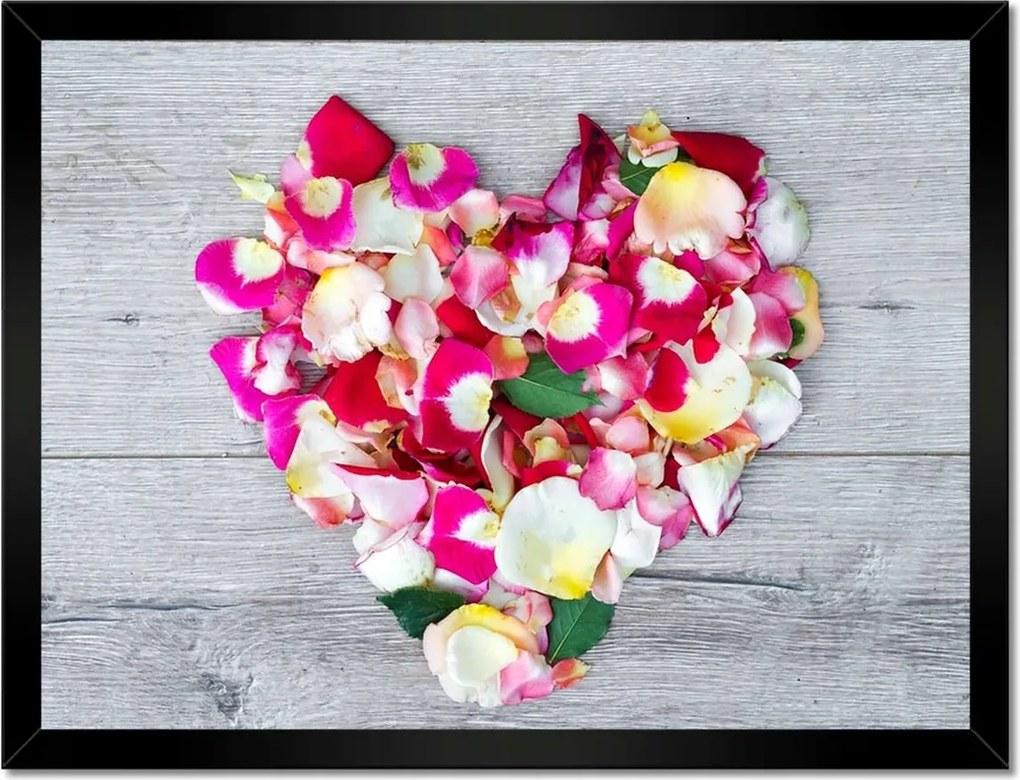 Poszterek keretben 40x30 Nőnap Ajándék Love