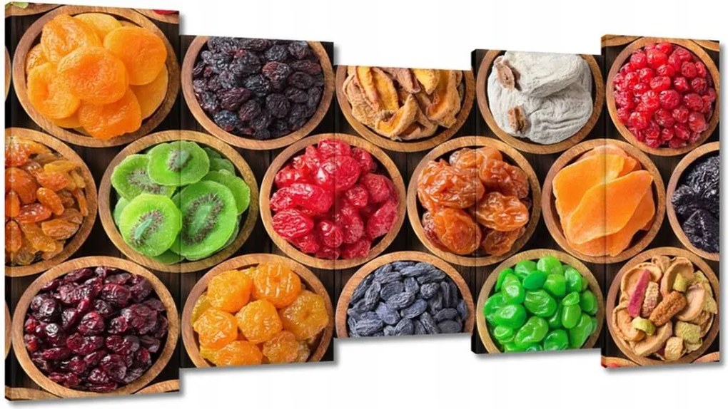 Képek 150x80 Aszalt gyümölcsök tálakban