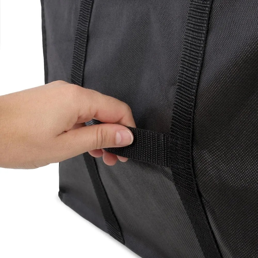 Vákuumos-megerősített textil ruhatároló doboz szett 2 db-os 65x45x27 cm Black Edition – Compactor
