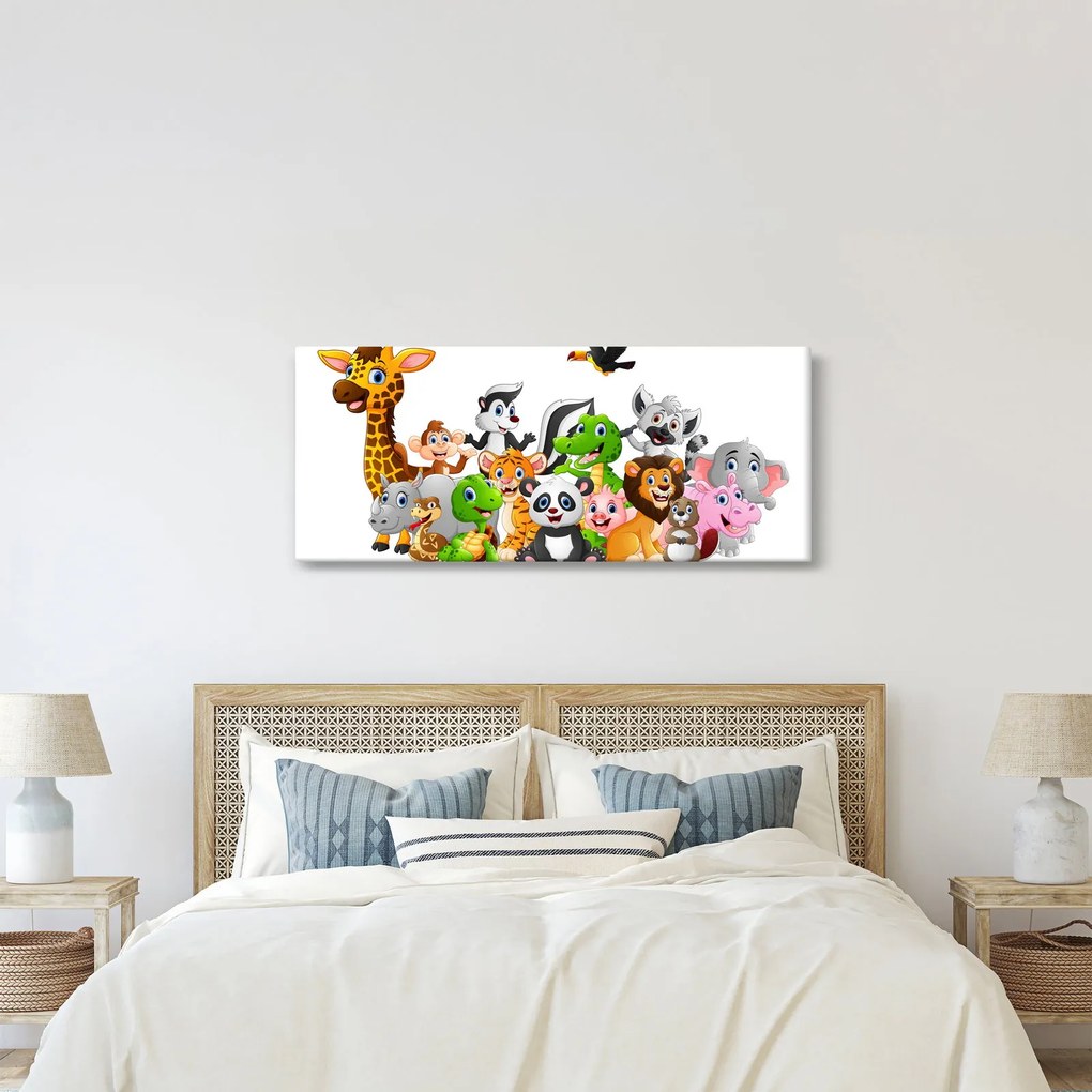 Az állatok képe (120x50 cm)