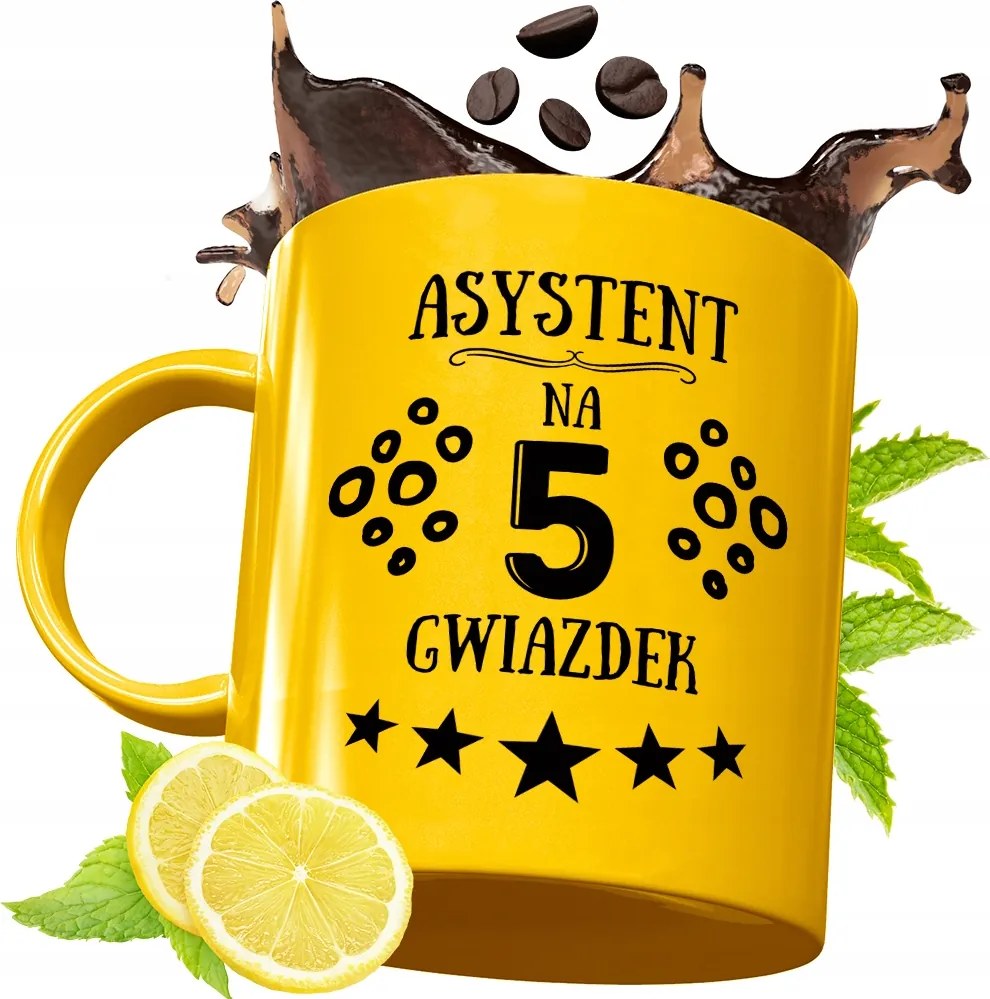 Prémium Arany Bögre Ajándék Asszisztensnek Nyomtatott Fotóval