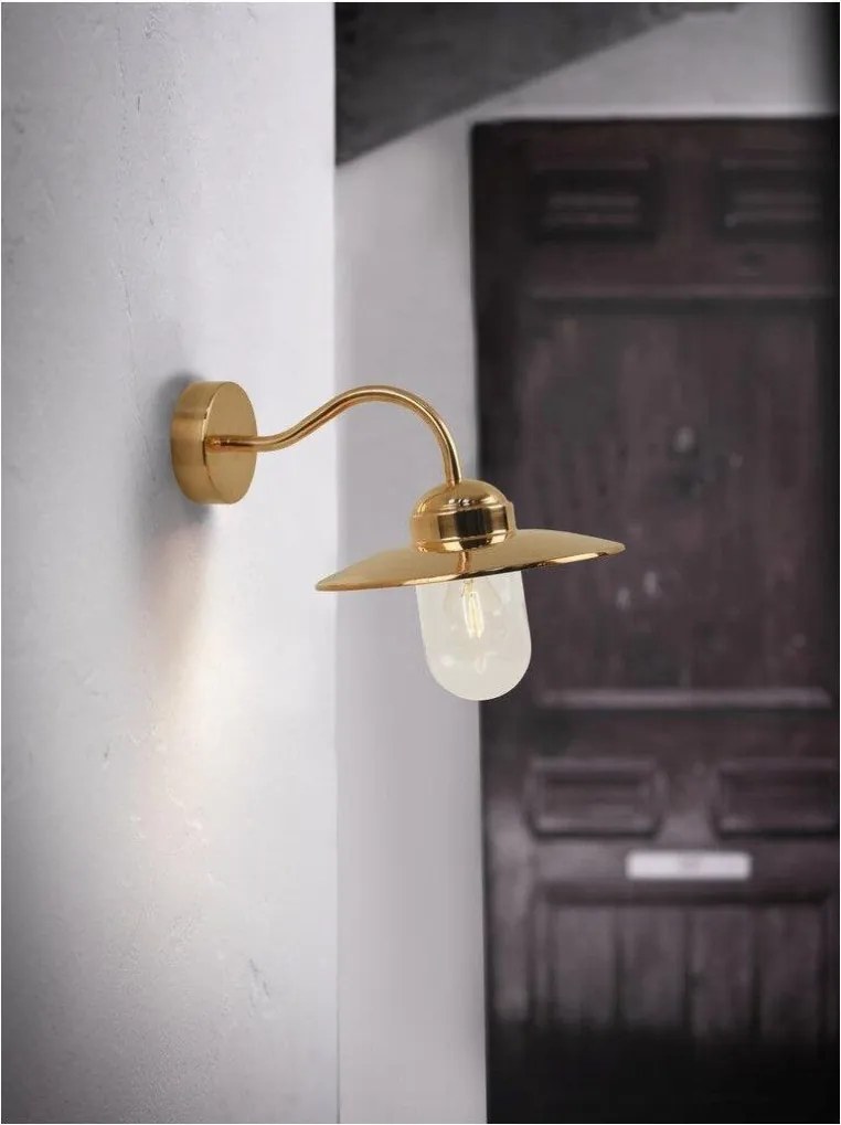 NORDLUX 22671030 LUXERAMBOURG Klasszikus Kültéri Fali Lámpa Réz E27 IP54