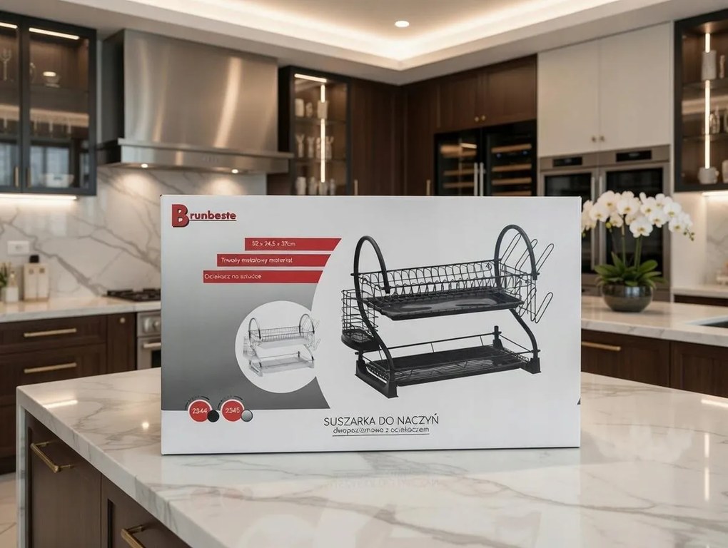 Csepegtető (szárító) Brunbeste 25 cm x 56 cm x 39 cm 2344